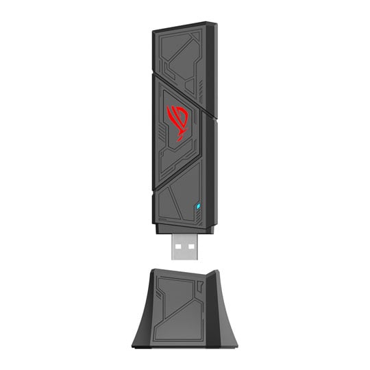 ASUS ROG USB-BE92 BE6500 Compact WiFi 7 Tri-band USB Wireless Adaptor