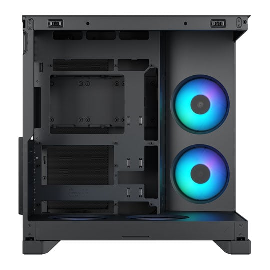 Fractal Pop 2 Vision Black RGB Dual Chamber Mid Tower Tempered Glass PC Case : image 3