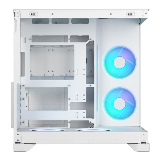 Fractal Pop 2 Vision White RGB Dual Chamber Mid Tower Tempered Glass PC Case : image 3