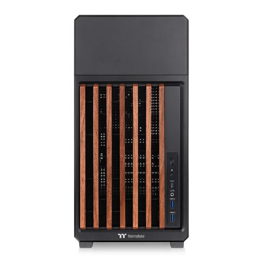 Thermaltake TR300 WS Black Mid Tower Tempered Glass PC Gaming Case : image 3