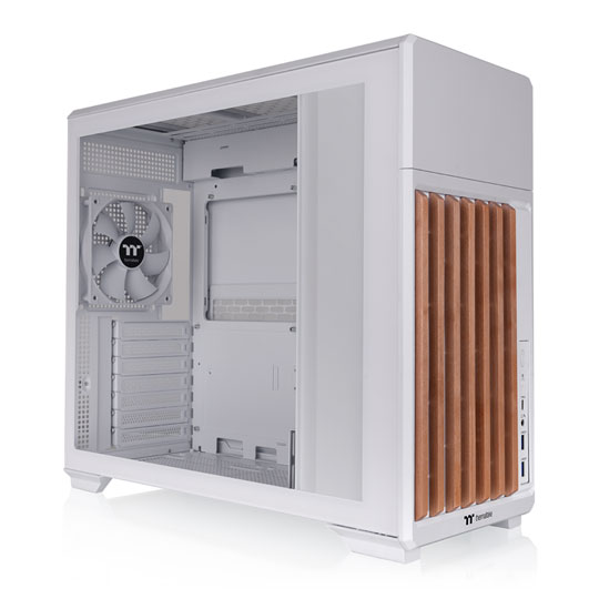 Thermaltake TR300 WS Snow Mid Tower Tempered Glass PC Gaming Case