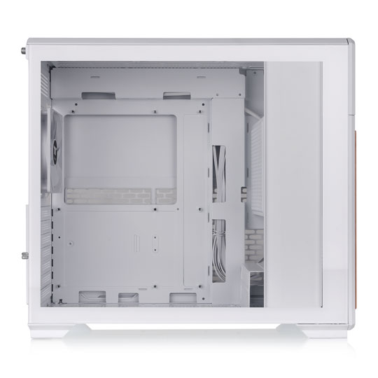 Thermaltake TR300 WS Snow Mid Tower Tempered Glass PC Gaming Case