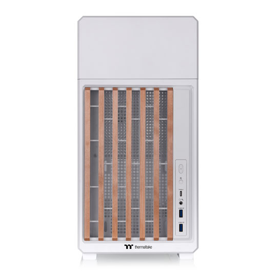 Thermaltake TR300 WS Snow Mid Tower Tempered Glass PC Gaming Case : image 3