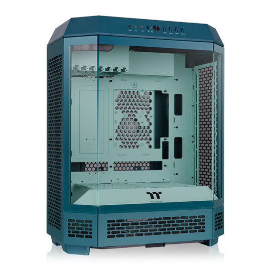 Thermaltake The Tower 600 Transformative Teal Mid Tower Tempered Glass PC Gaming Case