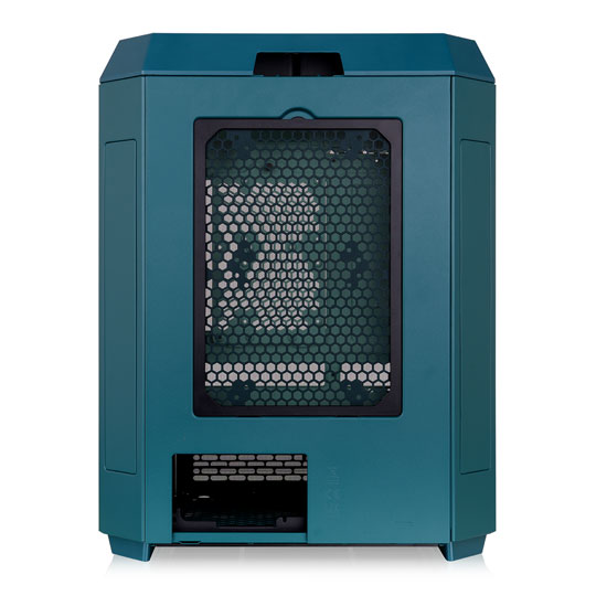 Thermaltake The Tower 600 Transformative Teal Mid Tower Tempered Glass PC Gaming Case : image 3