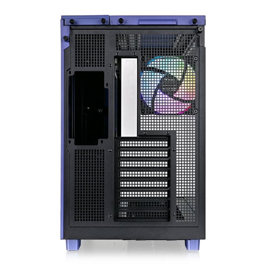 Thermaltake View 380 XL TG ARGB Mid Tower Dual Chamber Tempered Glass Gaming Case Future Dusk : image 4
