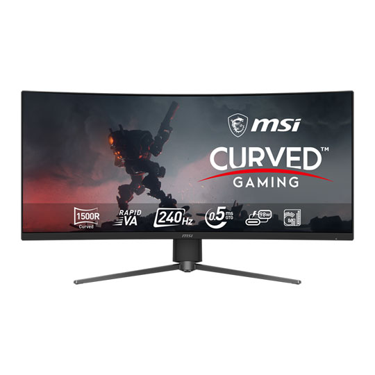Open Box MSI 34" MPG 346CQRF X24 UWQHD 240Hz Curved Monitor