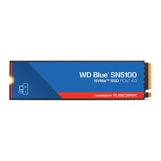 Sandisk SN5100 Blue 2TB M.2 PCIe 4.0 NVMe SSD/Solid State Drive : image 2
