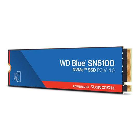 Sandisk SN5100 Blue 2TB M.2 PCIe 4.0 NVMe SSD/Solid State Drive : image 3