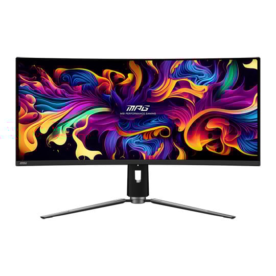 Open Box MSI MPG 341CQPX QD-OLED 34" 240Hz Curved AdaptiveSync HDR OLED Gaming Monitor