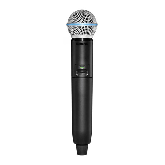 (Open Box) Shure GLXD2+/B58=-Z4 Digital Wireless Dual Band Handheld Transmitter + BETA 58A Vocal Mic