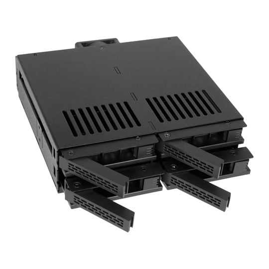 ICY DOCK ExpressCage MB324SP-1B 2.5" HDD / SSD 4 Bay Hot Swap Mobile Rack Enclosure