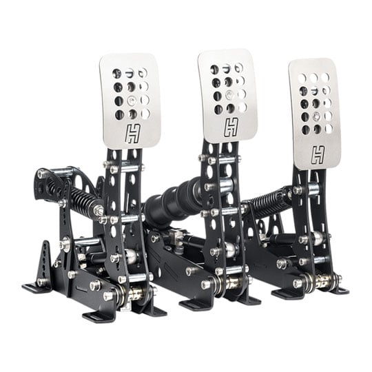 Heusinkveld Ultimate+ 3 Pedal Brake, Throttle and Clutch Set Black Heusinkveld Ultimate+ 3 Pedal Brake, Throttle and Clutch Set Black