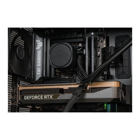 3XS Flux RTX, 32GB RTX 5090, AMD Ryzen 7 9850X3D, 32GB DDR5, 2TB M.2 SSD, SCAN Gaming PC : image 3
