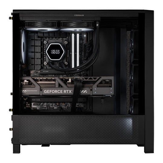 Gaming PC with NVIDIA RTX 5070 Ti and AMD Ryzen 7 9850X3D
