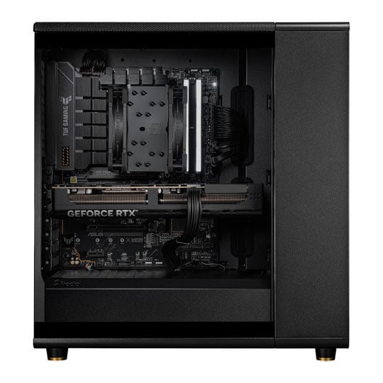 Gaming PC with NVIDIA RTX 5070 Ti and AMD Ryzen 7 9850X3D