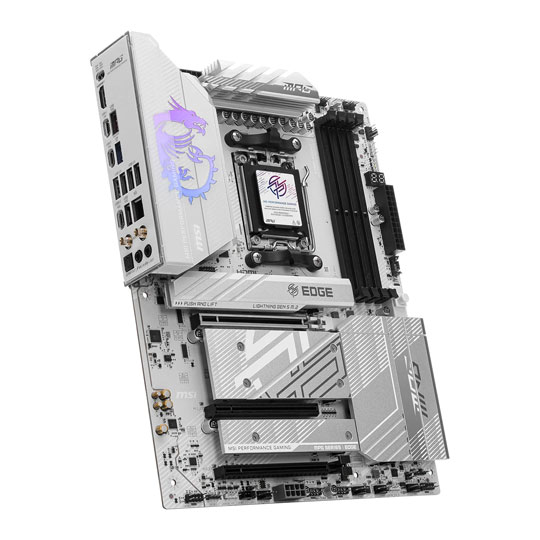 AMD Ryzen 5 9600X Processor + MSI B850 EDGE TI WIFI Motherboard Bundle