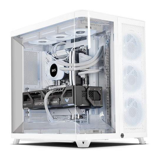 High End Gaming PC with NVIDIA GeForce RTX 5090 and AMD Ryzen 7 9850X3D