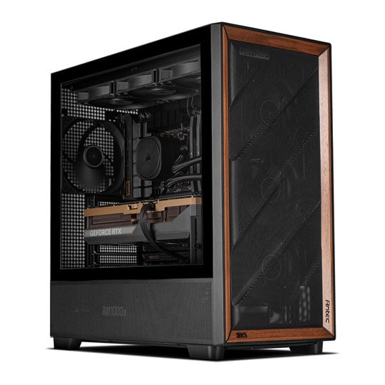 Gaming PC with NVIDIA GeForce RTX 5080 and AMD Ryzen 7 9850X3D