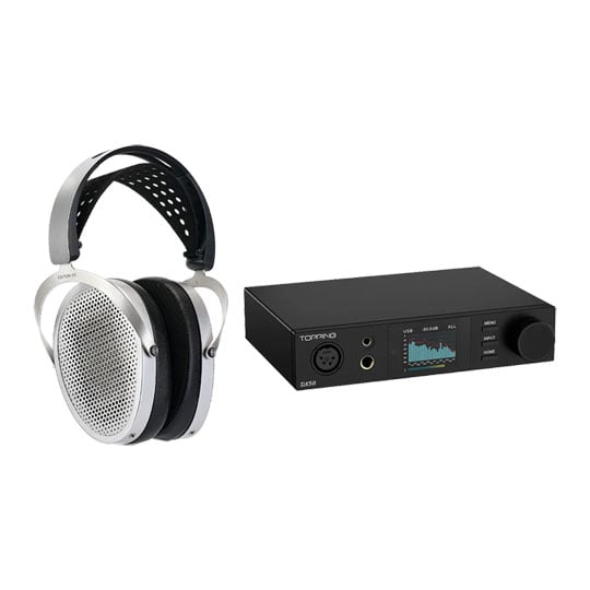 HiFiMAN Edition XV Headphones with Topping DX5II Amp and DAC Combo