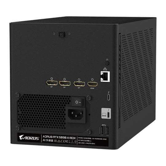Refurbished Gigabyte AORUS RTX 5090 AI Box Water Coooled eGPU Thunderbolt 5 Gaming Box : image 4