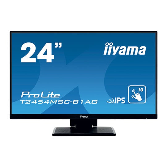 Refurbished iiyama T2454MSC-B1AG 24" 10-Point Touch Screen IPS Monitor