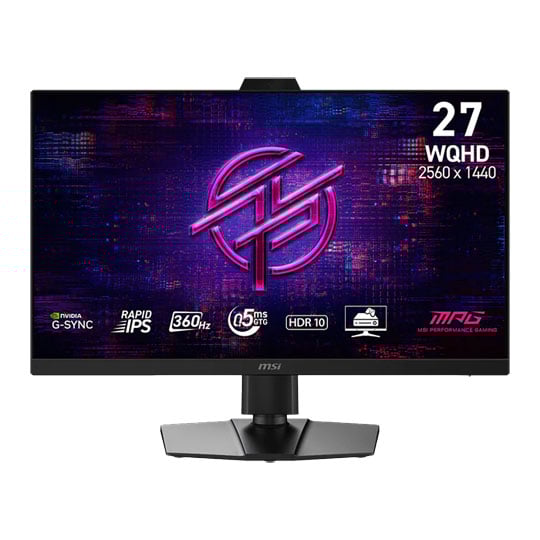 MSI  NVIDIA Pulsar MPG 272QRF X36 27” 2K 360Hz G-SYNC HDR10 Rapid IPS Gaming Monitor