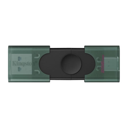 Kingston DataTraveler Duo 256GB Dual Interface Sliding Cap USB Flash Drive Kingston DataTraveler Duo 256GB Dual Interface Sliding Cap USB Flash Drive