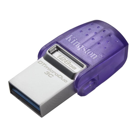 Kingston DataTraveler microDuo 3C 128GB Dual Interface USB OTG Flash Drive : image 3