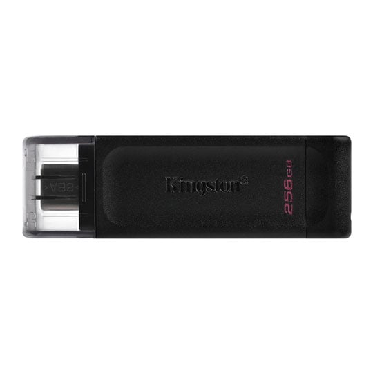 Kingston DataTraveler 70 256GB USB-C 3.2 Gen 1 Flash Drive Kingston DataTraveler 70 256GB USB-C 3.2 Gen 1 Flash Drive