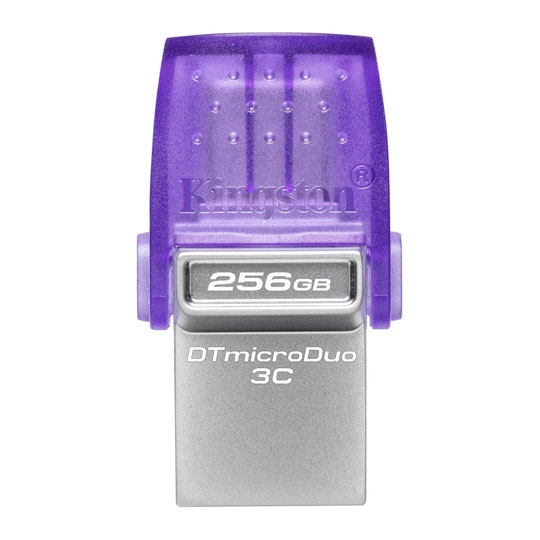 Kingston DataTraveler microDuo 3C 256GB Dual Interface USB OTG Flash Drive Kingston DataTraveler microDuo 3C 256GB Dual Interface USB OTG Flash Drive