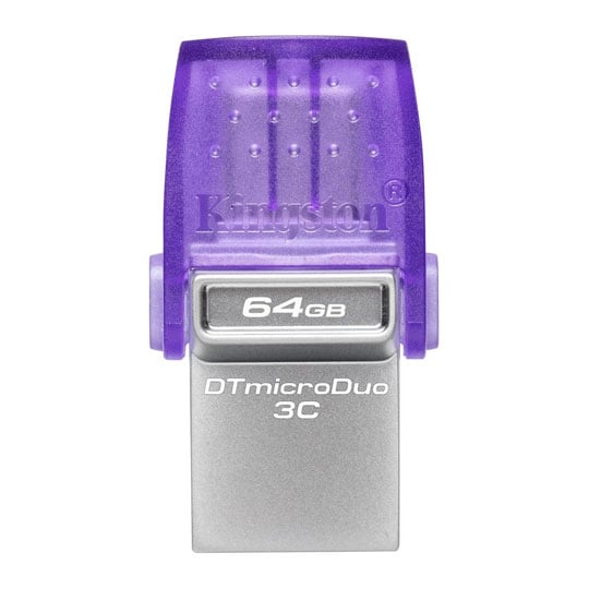Kingston DataTraveler microDuo 3C 64GB Dual Interface USB OTG Flash Drive Kingston DataTraveler microDuo 3C 64GB Dual Interface USB OTG Flash Drive