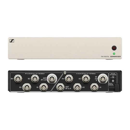 Sennheiser - EW-D ASA (Q-R-S), Active Antenna Splitter+ Sen Paddles + Cables E Band