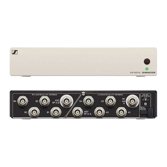 Sennheiser - EW-D ASA (T-U-V-W) Active Splitter+ Pads + Cables U Band