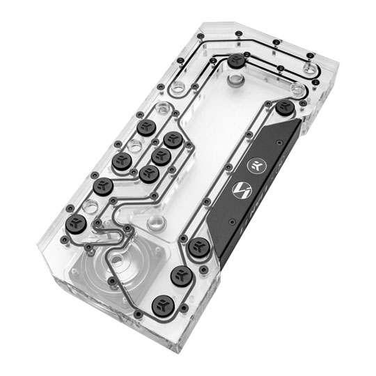 EK-Mana G2 PC-O11D EVO D5 D-RGB Plexi Distribution Plate EK-Mana G2 PC-O11D EVO D5 D-RGB Plexi Distribution Plate