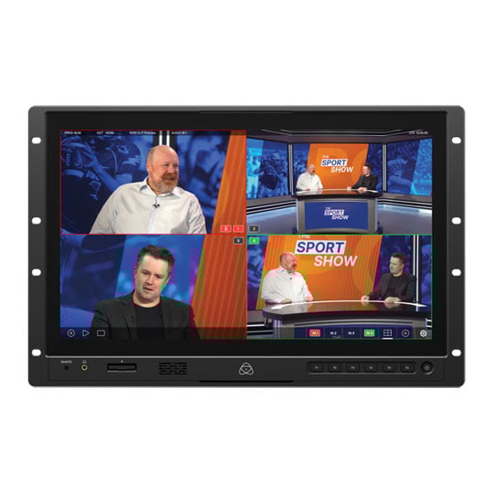 Atomos Shogun AV-19 Rack Mountable 4K HDR DCI-P3 Monitor-Recorder-Switcher Atomos Shogun AV-19 Rack Mountable 4K HDR DCI-P3 Monitor-Recorder-Switcher