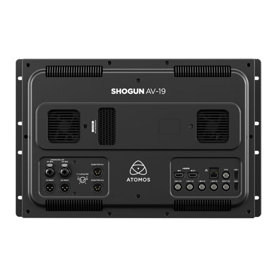 Atomos Shogun AV-19 Rack Mountable 4K HDR DCI-P3 Monitor-Recorder-Switcher Atomos Shogun AV-19 Rack Mountable 4K HDR DCI-P3 Monitor-Recorder-Switcher