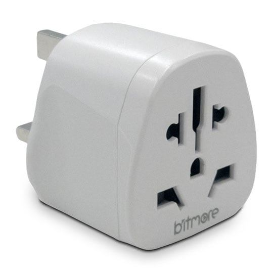 Bitmore BM-EC830UK World to UK Travel Adapter