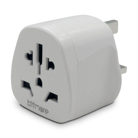 Bitmore BM-EC830UK Compact World to UK Travel Adapter 175+ Countries : image 3