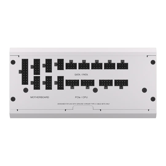 Refurbished CORSAIR RMx SHIFT White Series 1200W 80+ Gold PCIE 5.0 Fully Modular ATX 3.0 PSU : image 4