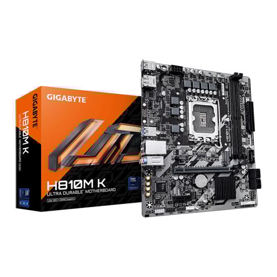 Gigabyte H810M K DDR5 PCIe 4.0 MicroATX Motherboard Gigabyte H810M K DDR5 PCIe 4.0 MicroATX Motherboard