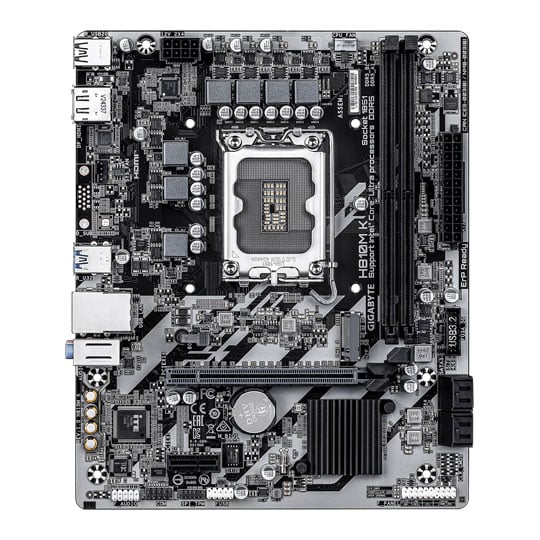 Gigabyte H810M K DDR5 PCIe 4.0 MicroATX Motherboard Gigabyte H810M K DDR5 PCIe 4.0 MicroATX Motherboard