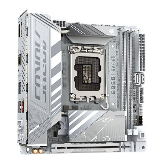 Gigabyte B860I AORUS PRO ICE DDR5 PCIe 5.0 Mini-ITX Motherboard : image 3
