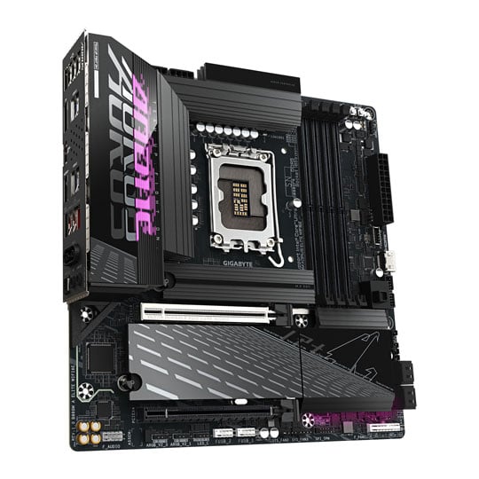 Gigabyte B860M AORUS ELITE WIFI6E DDR5 PCIe 5.0 Micro-ATX Motherboard : image 3
