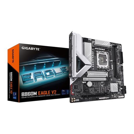 Gigabyte B860M EAGLE V2 DDR5 PCIe 5.0 Micro-ATX Motherboard Gigabyte B860M EAGLE V2 DDR5 PCIe 5.0 Micro-ATX Motherboard