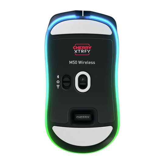 CHERRY XTRFY MX 3.0S Keyboard MX Red Switch + M50 Mouse RGB BT/RF/USB Wireless/Wired Gaming Bundle : image 4