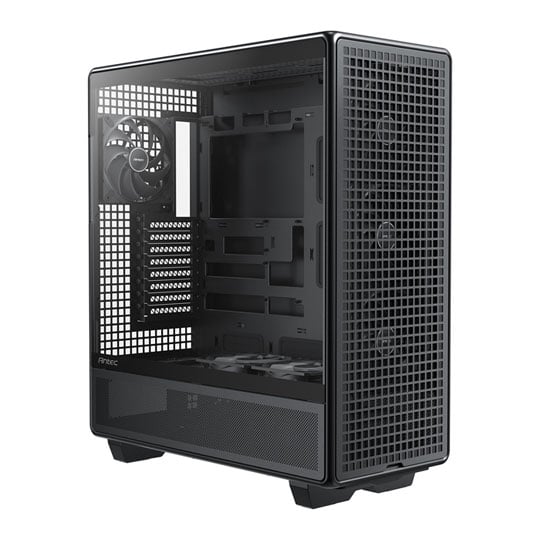 Antec 900 Full Tower Tempered Glass Back Connect Black PC Gaming Case