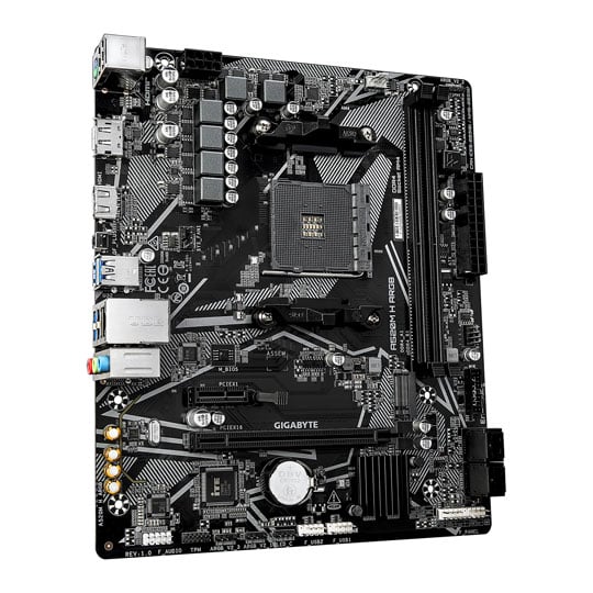 Gigabyte A520M H ARGB AM4 DDR4 PCIe 3.0 Micro-ATX Motherboard : image 3
