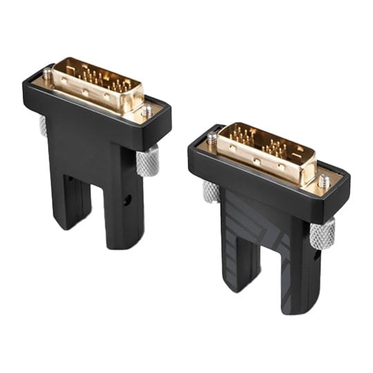 Lindy 10m Fibre Optic Hybrid Micro-HDMI to Micro-HDMI 18G Cable with HDMI & DVI Connectors Lindy 10m Fibre Optic Hybrid Micro-HDMI to Micro-HDMI 18G Cable with HDMI & DVI Connectors