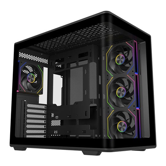 Cooler Master Elite 600 Black Mid Tower Tempered Glass PC Case